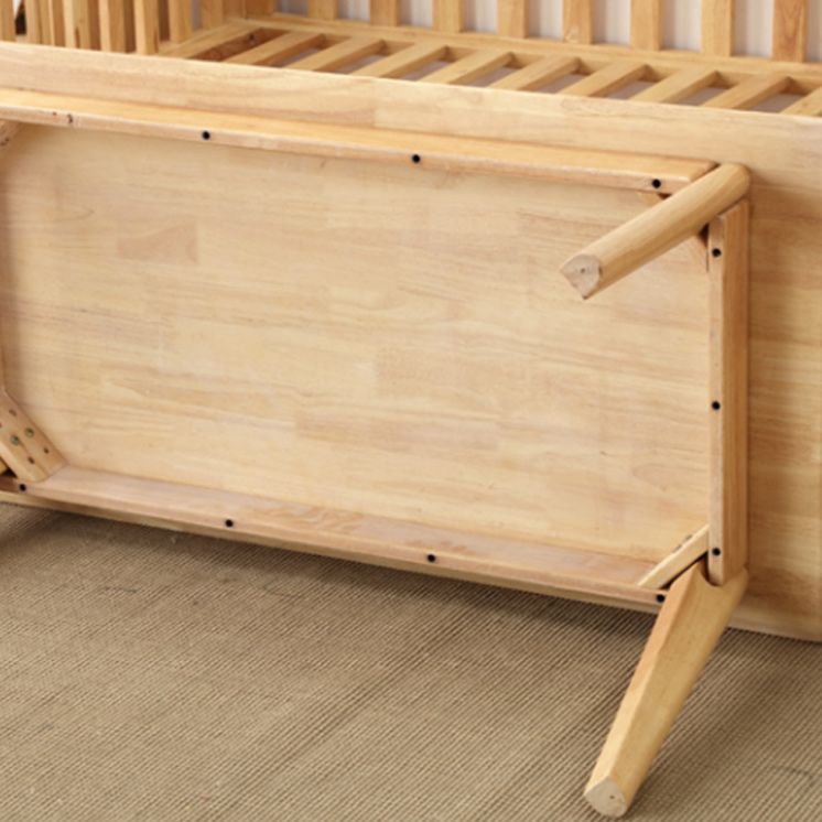 Scandinavian Solid Wood Coffee Table with 4 Legs Coffee Cocktail Table