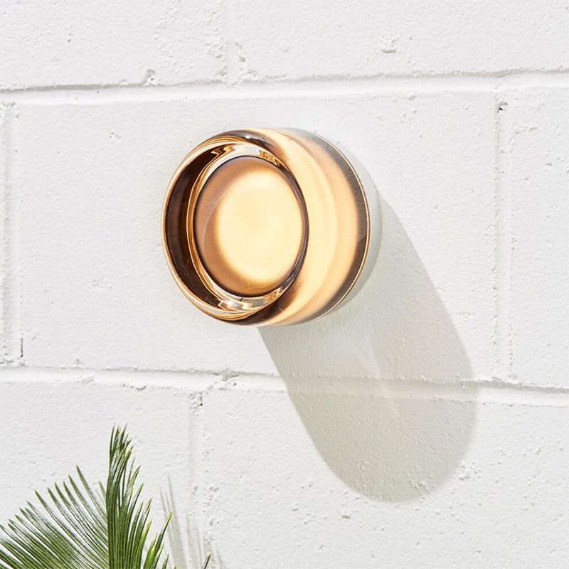 Modern Simple Shape Wall Lighting Fixtures 1 Light Flush Wall Sconce