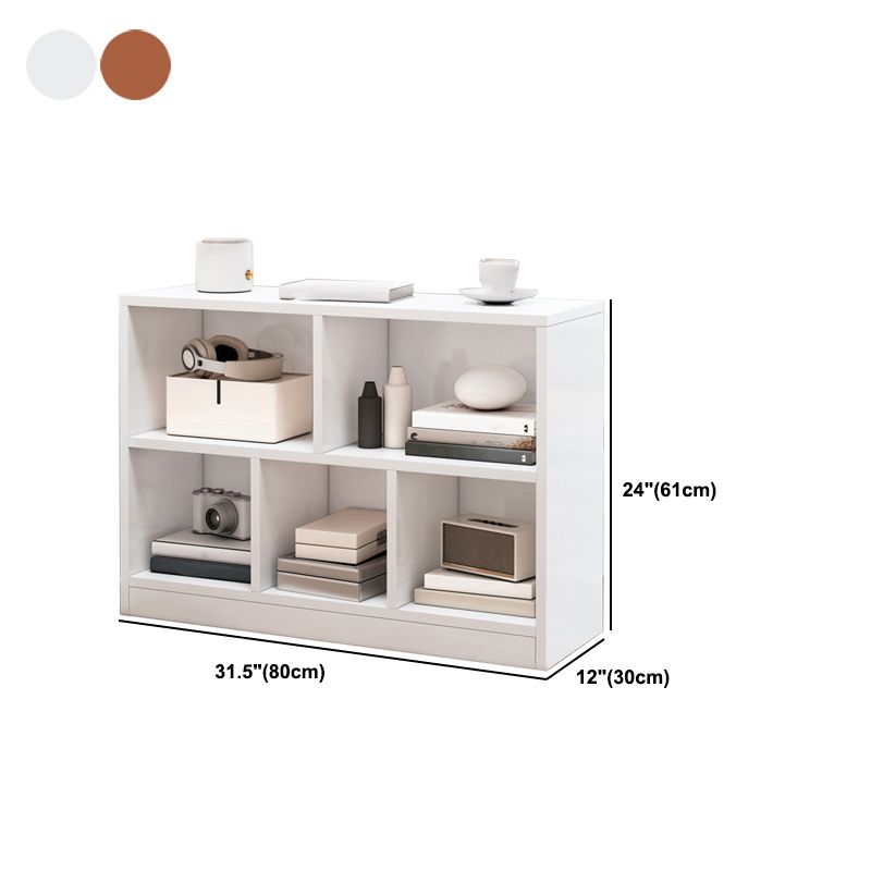 Wooden Bookcase Modern Minimalist Home Living Room Study Bookshelf