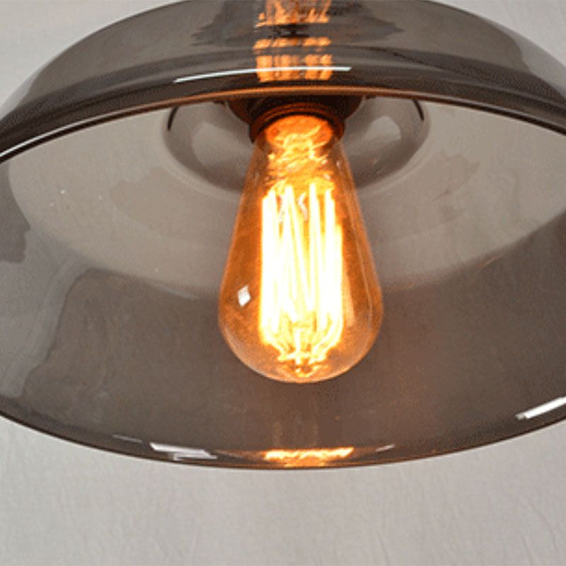 Luz de techo de vidrio Room Deding Room One Light Light Modern Hanging Light