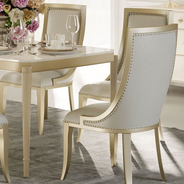 Solid Wood Mid-Century Modern Rectangle Table Sintered Stone Dining Table with 4 Legs