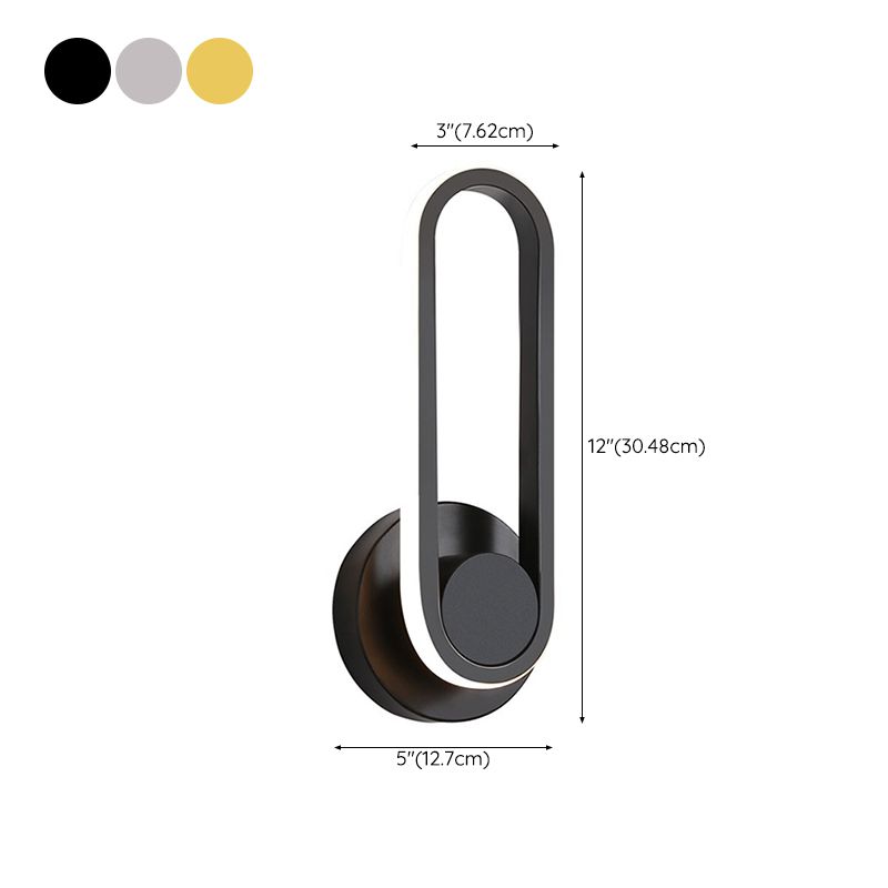 Geometric Wall Lighting Ideas Modern Metal 1 Light Wall Mount Lamp