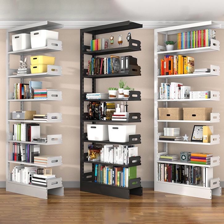 Urban Open Back Shelf Bookcase Standard Steel Bookshelf for Study Room