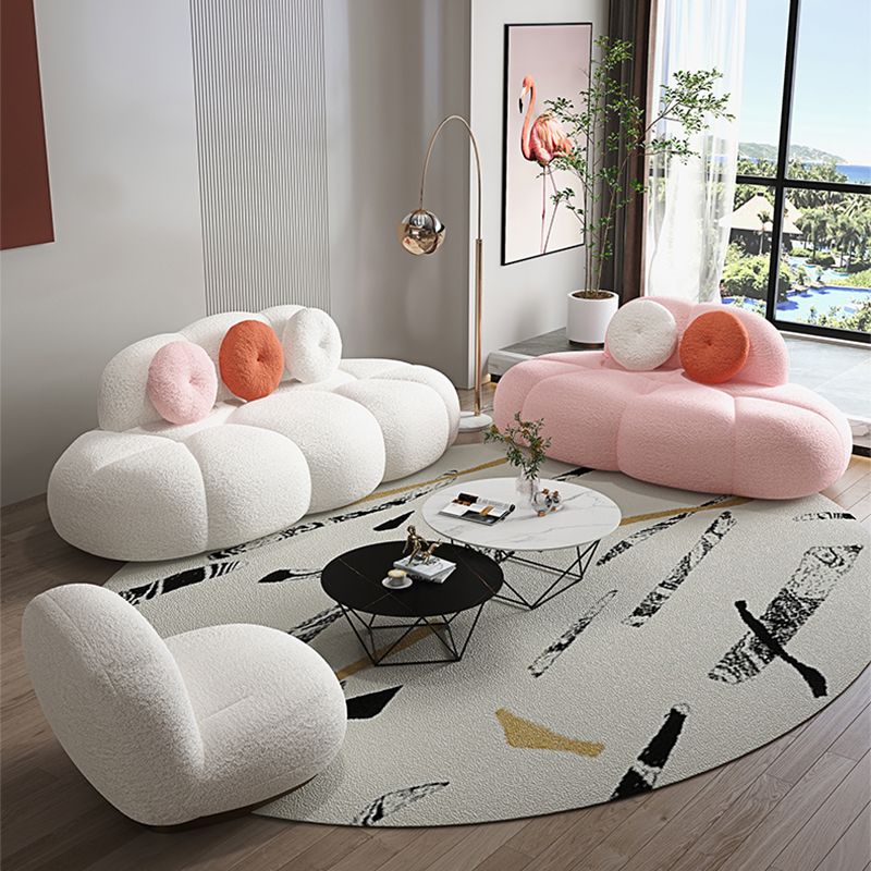 Contemporary Stationary Living Room Armless Standard Cushions Sofa