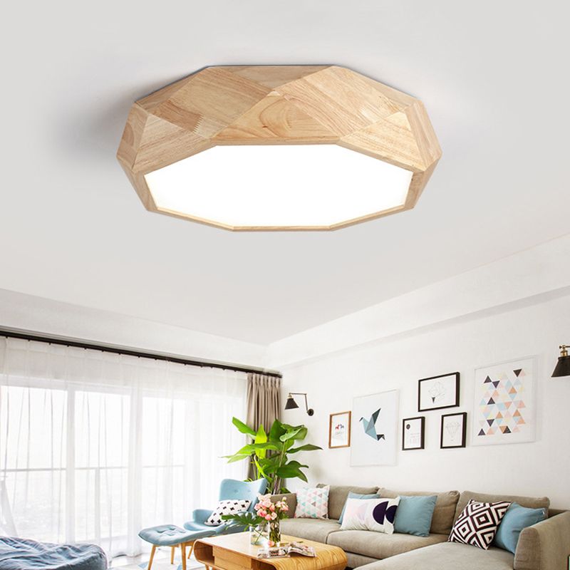 Diamant Flush Mount Ceiling Light Contemporary Acrylic Ceiling Mount Chandelier for Bedroom