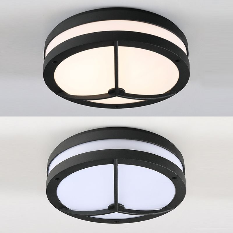 Eigentijdse waterdichte LED-plafondlamp Acryl inbouwlamp voor binnenplaats