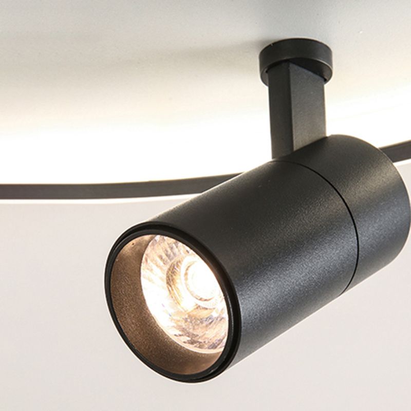 Luminaire de plafond géométrique Style nordique en métal LED luminaire de montage au plafond