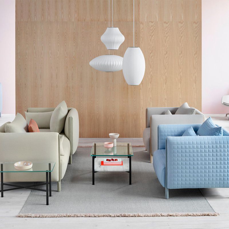 Blanc 1-Light Hanging Plafond Lights Modern Style Fabric Unique Pendant Lighting