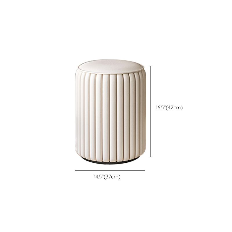 Contemporary White Solid Wood Table Makeup Vanity with Drawers