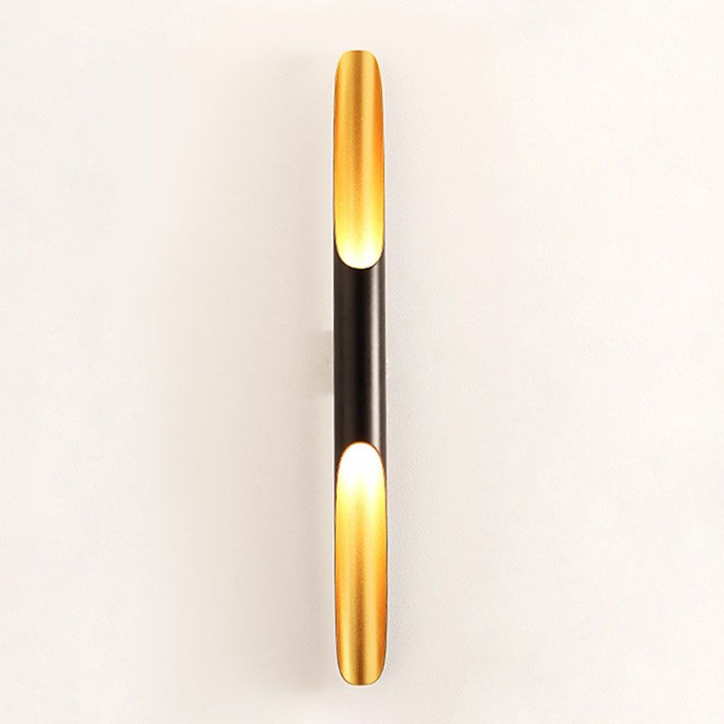 Moderne einfache lineare Wandmontage 1-Licht-Aluminiumwandlampe für Wohnzimmer