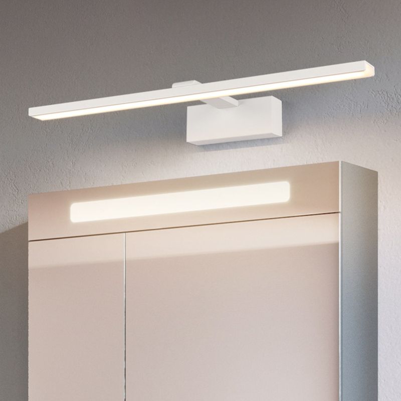Stick Shaped Vanity Mirror Light Simplicity Acrylic LED Wall Lighting for Bathroom