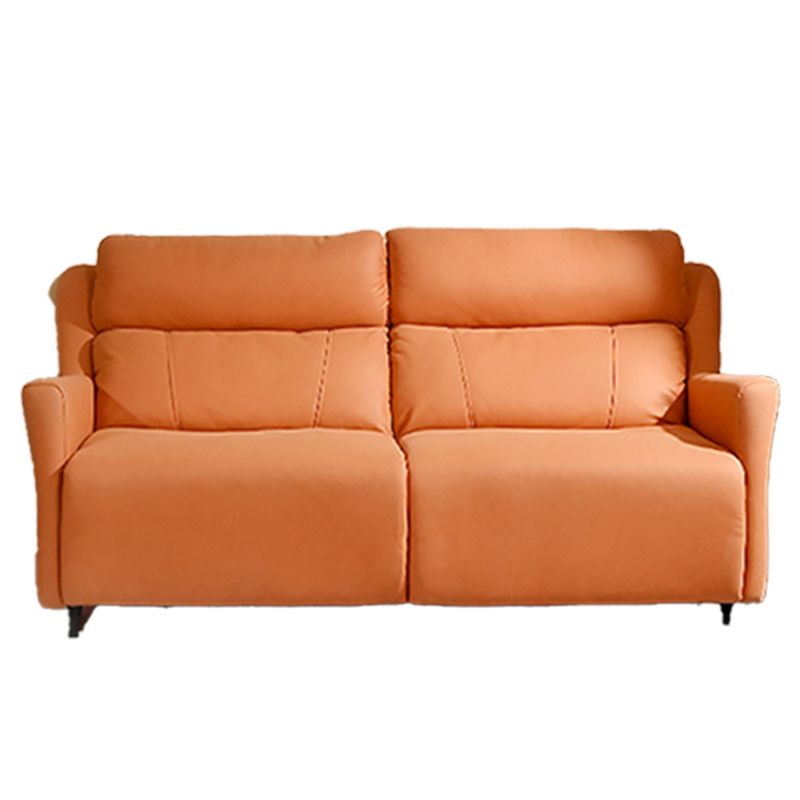 Scandinavian Sleeper Sofa Faux Leather Futon Sleeper Sofa Bed