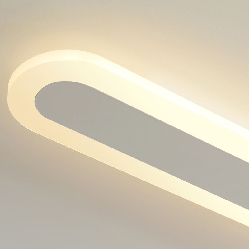 LED -Wandmontage Leuchte postmoderne Acryllinie -Wandleitungsleitung