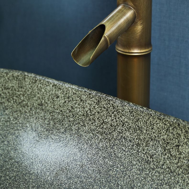 Porcelain Vessel Bathroom Sink Modern No Craftsmanship Vessel Bathroom Sink Only