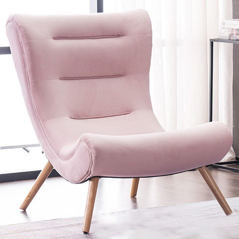 Upholstered Armless Accent Chair Living Room Sleeper Sofa Chair in 40"L x 32"W x 29.5"H