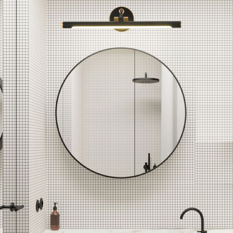 Nordic Modern Style LED Smart Mirror Lamp Flexible Mirror Light Fixture for Bathroom Washroom