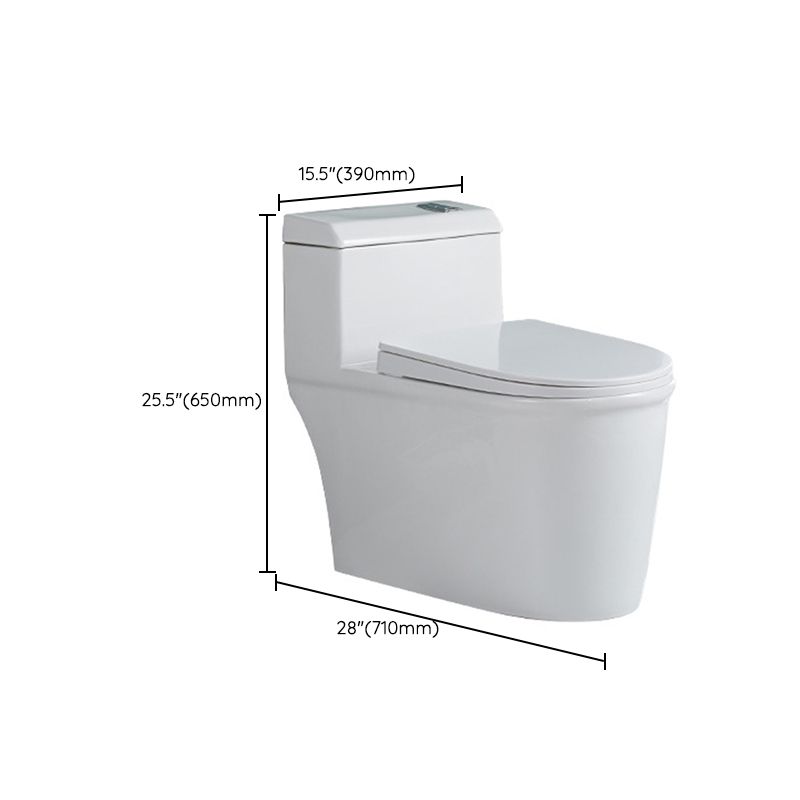 Traditional All-In-One Flush Toilet Floor Mounted Urine Toilet for Bathroom