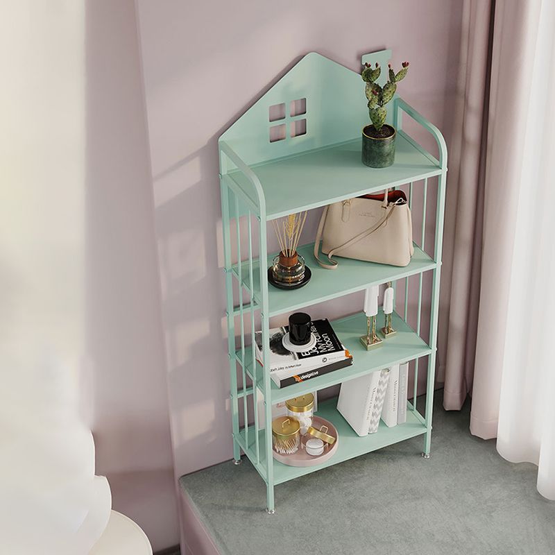 Urban Open Shelf Bookcase Metal Shelves Included Bookshelf for Study Room