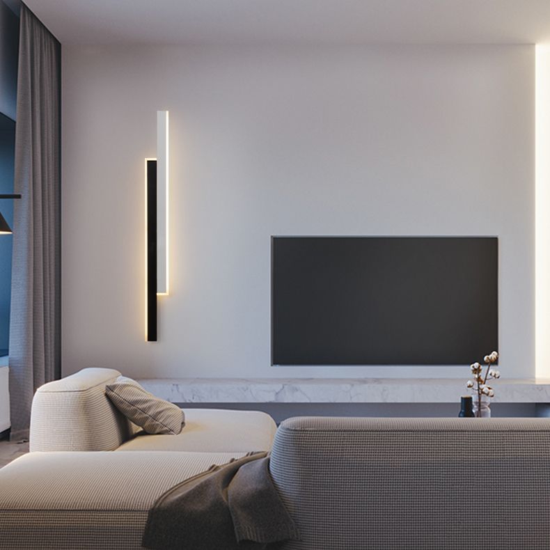 Lampada di scarpe con foglie rettangolari moderne sconde acriliche in stile minimalista