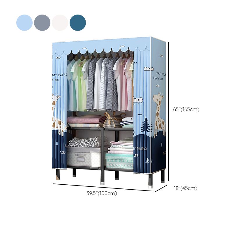 Matte Finish Cabinet for Home Modern Storage Cabinet with Sliding Doors