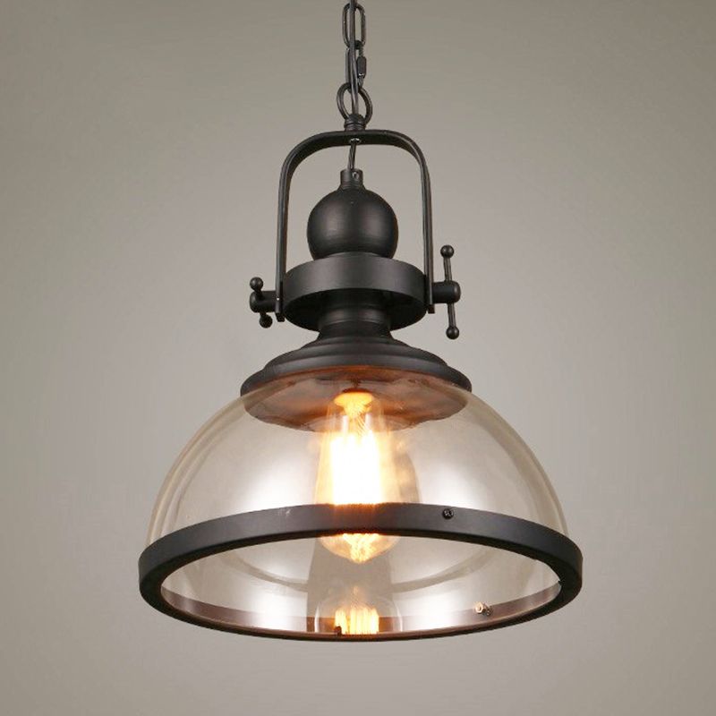 1 Livre de plafond pendentif en verre léger