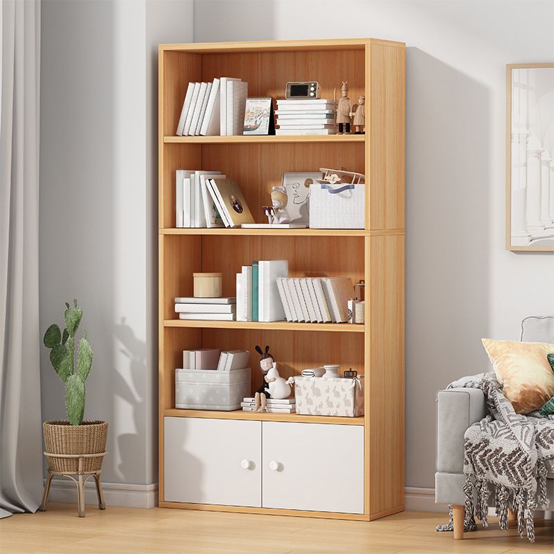 Scandinavian Style Standard Wood Bookshelf 23.6"L Home Bookcase