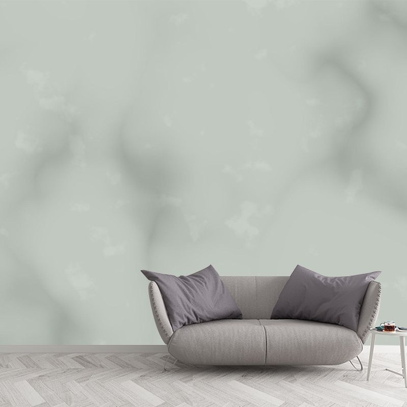 Industrial Marble Texture Mural Mildew Resistant Covering for Dining Room