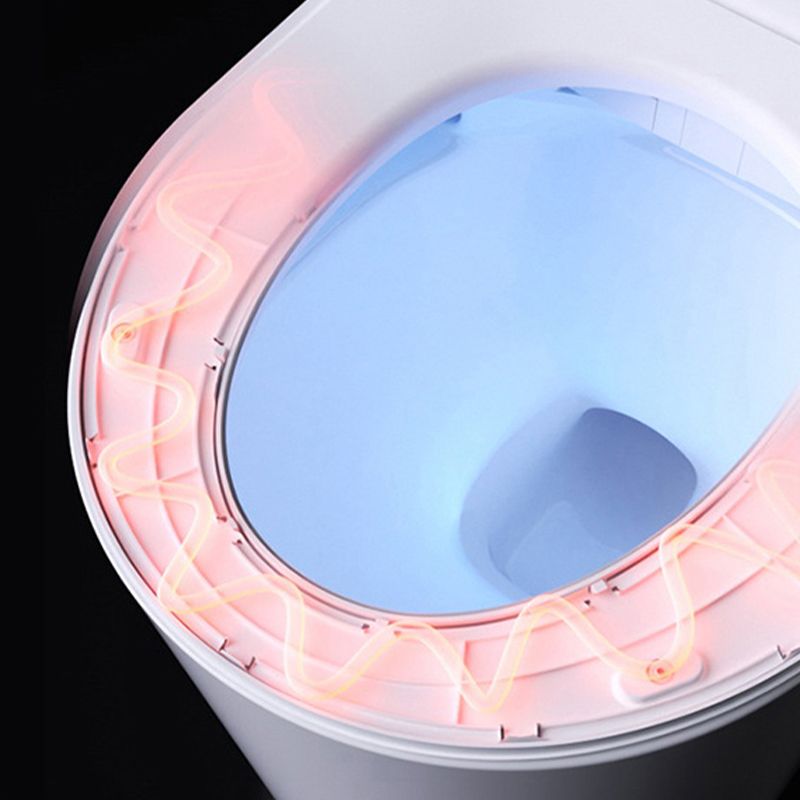 Modern One Piece Toilet Bowl Floor Mounted Urine Toilet with Seat for Bathroom