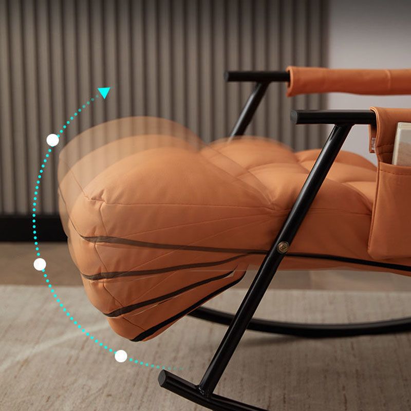 Waterproof Modern Style Single Rocker Chair Simple Chair for Living Room