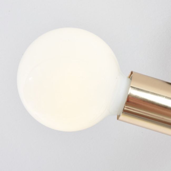 Simple Metallic Ceiling Lamp Contemporary Flush Mount Light Fixture
