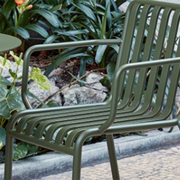 Modern Style 1/2/3 Pieces Metal Dining Set Metal Table Set for Outdoor