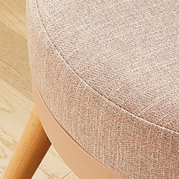 Modern Design Upholstered Dining Chairs Solid Back Chair for Home