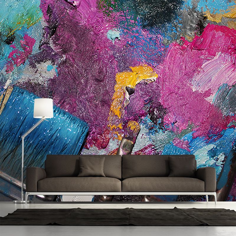 Decorative Art Wallpaper Classic Illustration Mildew Resistant Interior Murals