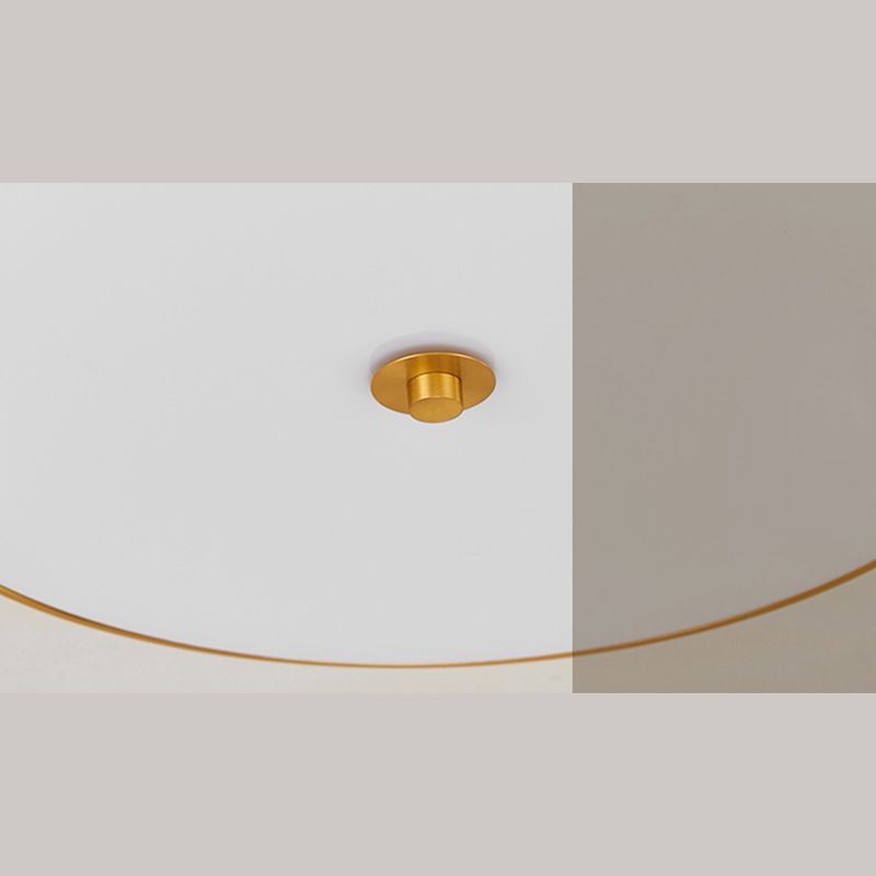 American Minimalist Copper LED Ceiling Light Acrylique Lampombre 1 Light Bedroom light