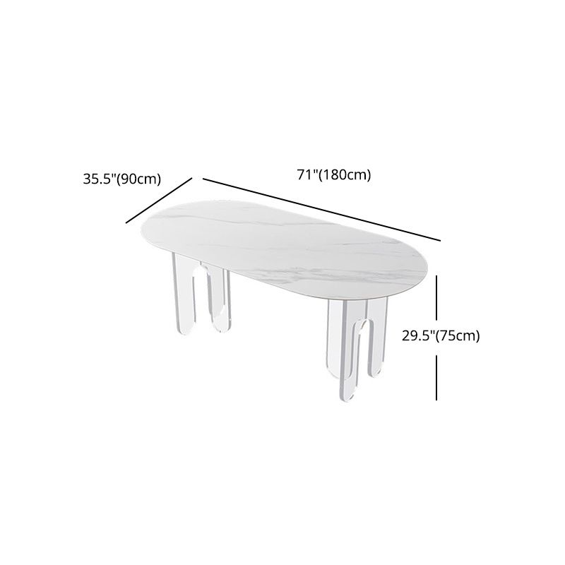 Modern 1/5 Pieces Dining Set Stone Dining Table Set for Kitchen
