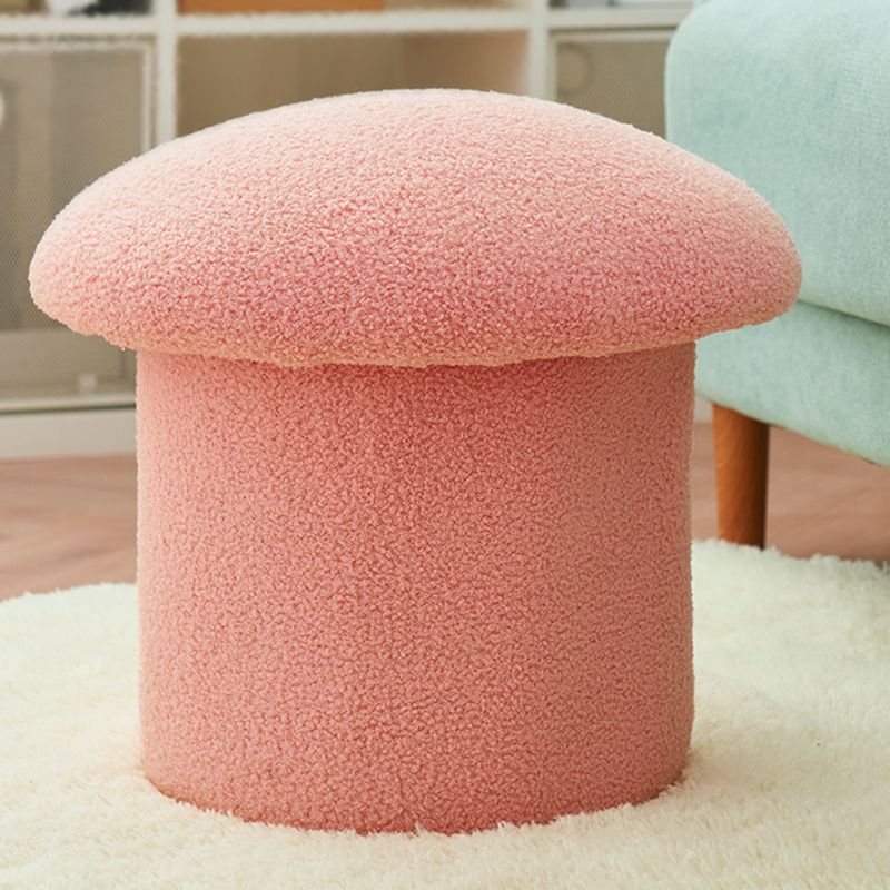 Contemporary Ottoman Tufted Mildew Resistant Mildew Resistant Velvet Specialty Ottoman