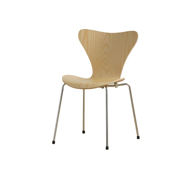 Industrial Style Side Chair Wooden Indoor Dining Chair for Home