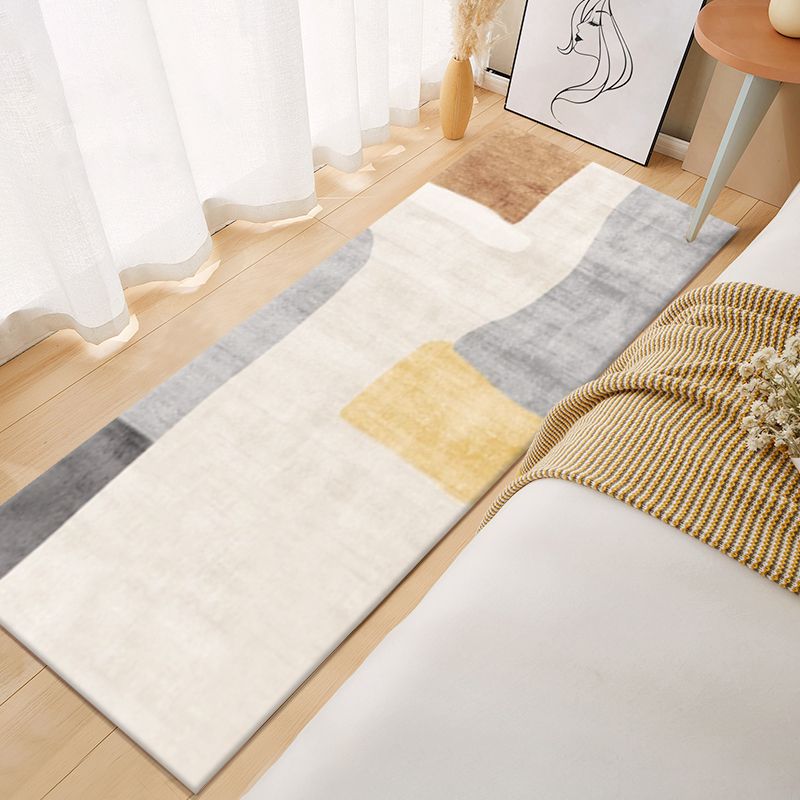 Alfombra contemporánea de la alfombra contemporánea pieza de color alfombra alfombra para sala de estar