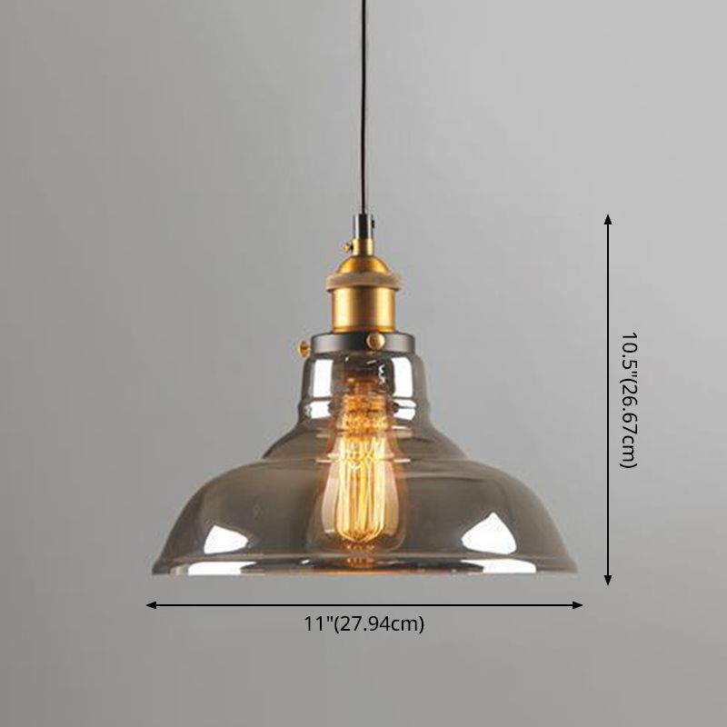 1 Light Hanging Pendant Lights Nordic Industrial Style Mirrored Glass Pendant Ceiling Lights