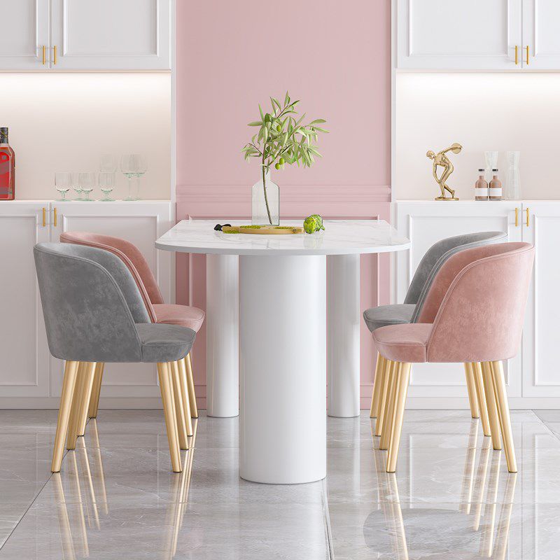 Contemporary Dining Table Stone 3-foot Furniture for Dining Room