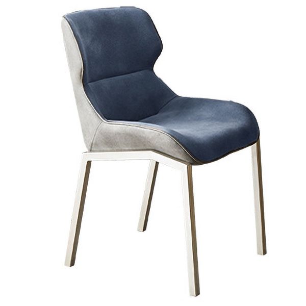 Metal Contemporary Dining Room Side Chair Parsons Matte Finish Dining Chair