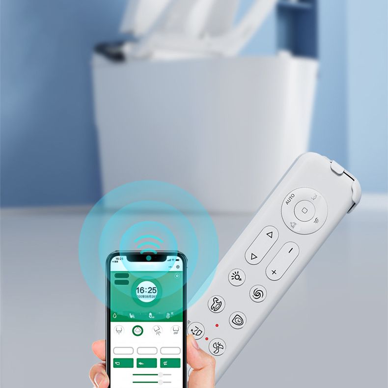 Modern Heated Seat Toilet Bowl Floor Mount ABS Toilet with Toilet Seat