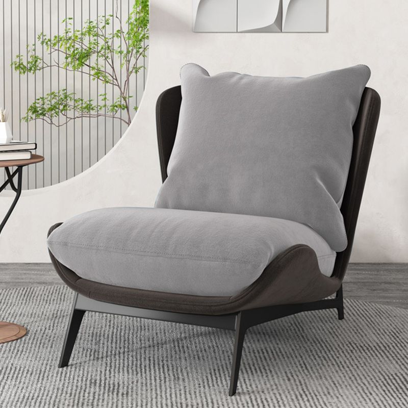 Velvet Chair 26.3" L x32.6"W x29.5"H Armless Chair for Living Room