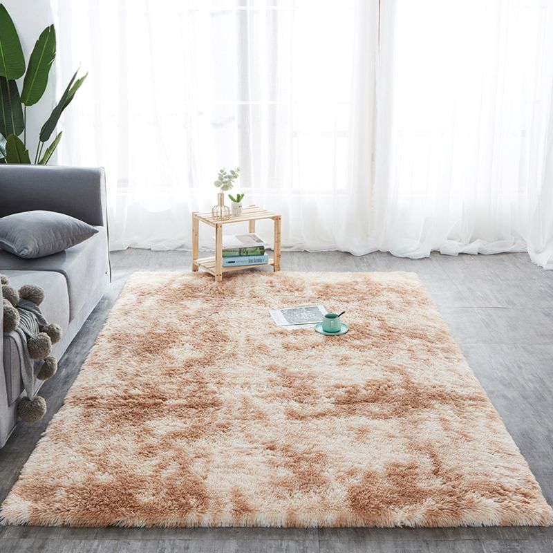 Stijlvol minimalistisch binnentapijt, meerkleurig tie-dye-tapijt, antislip-machinewastapijt voor thuis