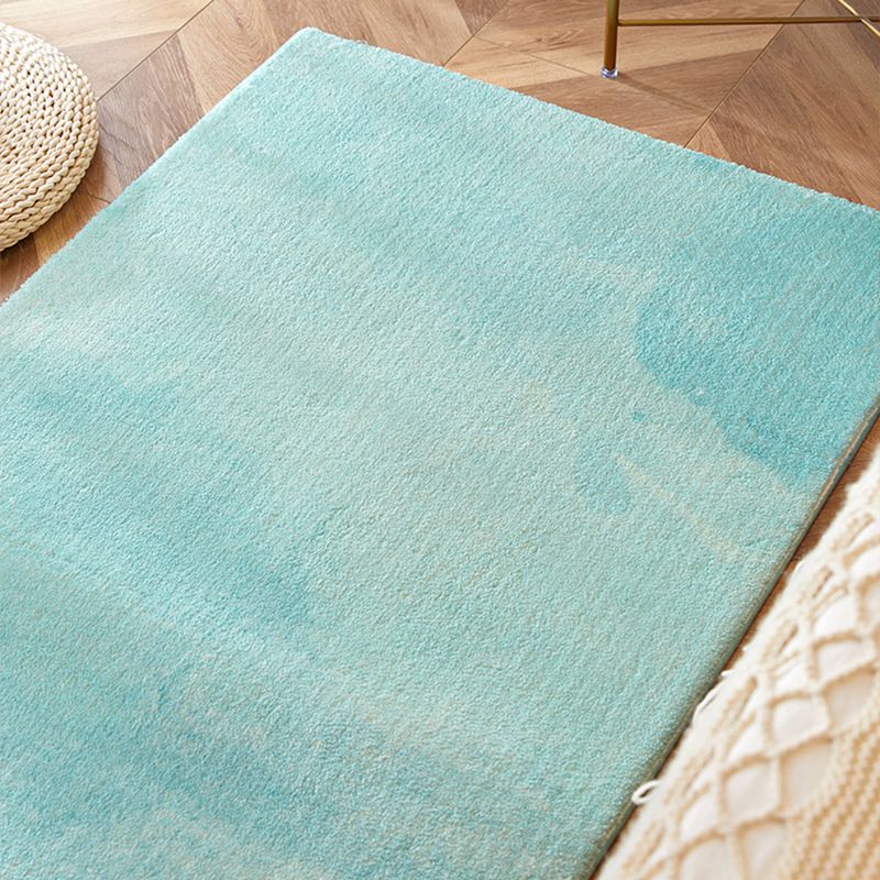 Multicolor Home Decoration Rug Simple Ombre Indoor Rug Polyster Pet Friendly Washable Anti-Slip Carpet