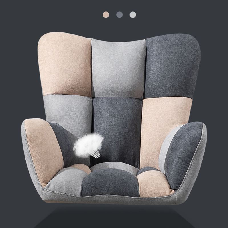 Modern Nursery Sofa Rocking Chair Indoor Rocking Chair with Ottoman
