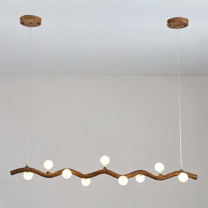 Glass Island Lighting Fixture Contemporary Pendant Lighting Fixture