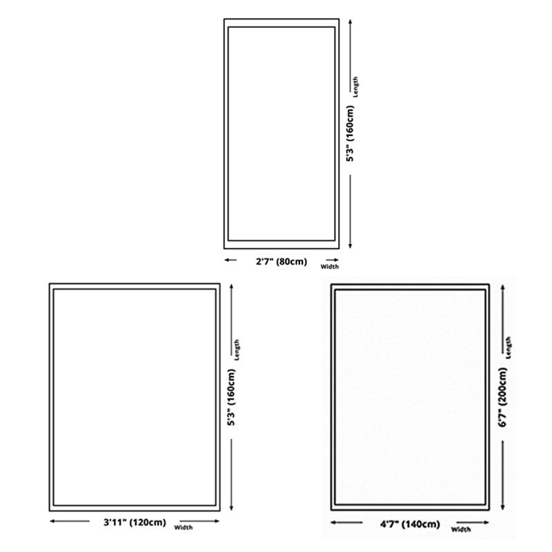 Black Modern Area Carpet Abstract Pattern Polyester Area Rug Non-Slip Backing Rug for Home Decor