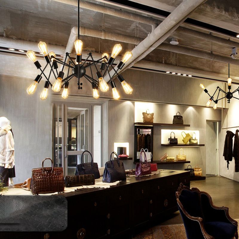 Lights de lustre de branche industrielle Lights Metal Chandelier Lighting For Restaurant