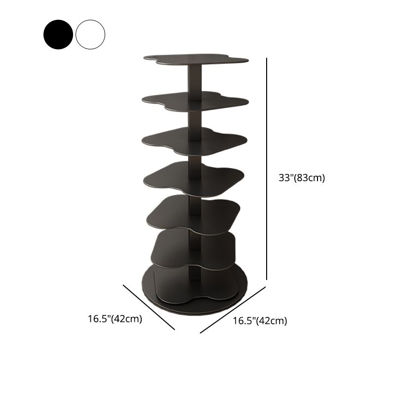 Geometric Bookshelf Modern Style Metal Bookcase for Home Office